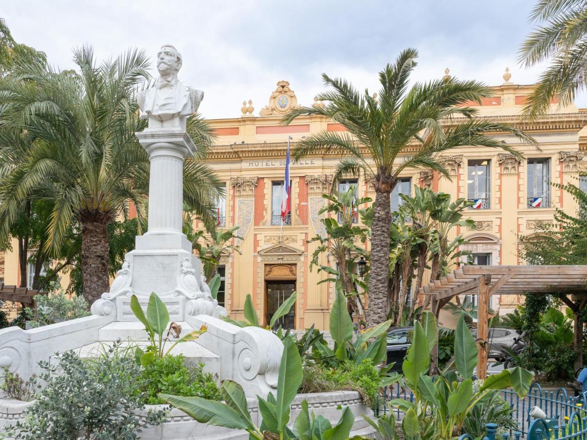 Hotel De Belgique A Menton Exterior foto