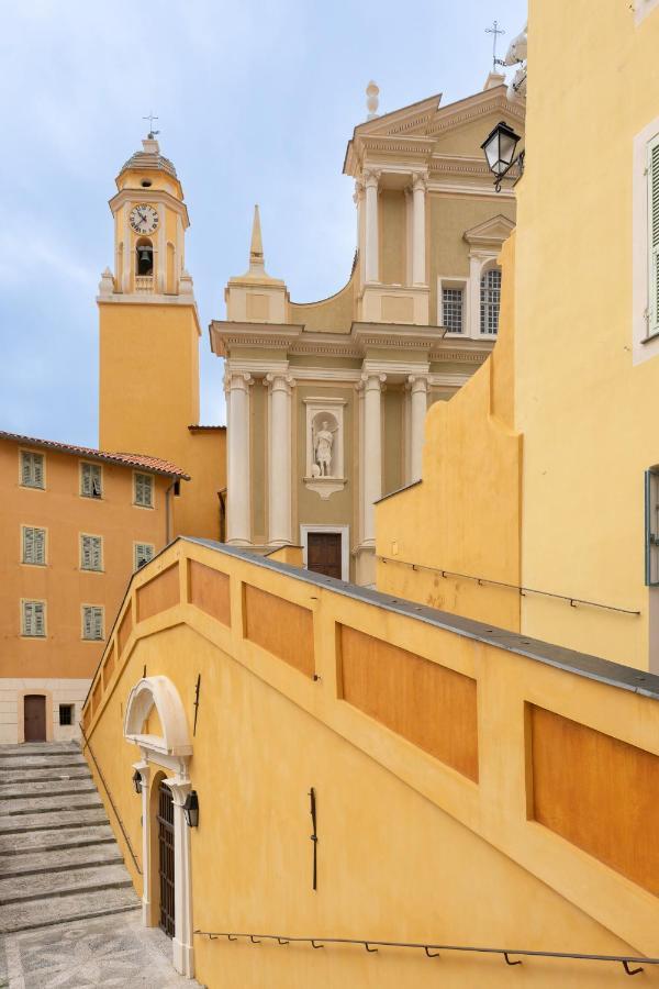 Hotel De Belgique A Menton Exterior foto